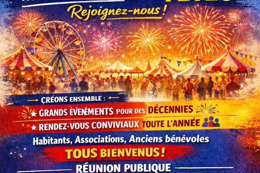 Villenauxe-la-Grande relance son comité des fêtes et appelle aux bénévoles