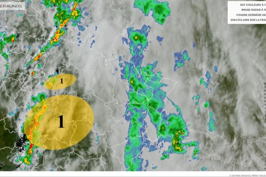 Orages dans la Marne et l’Aube : une instabilité marquée ce soir selon les prévisions météo