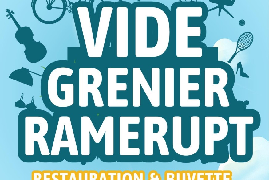 Vide-grenier de Ramerupt : animations, restauration et bonne ambiance ce 10 mai 2026